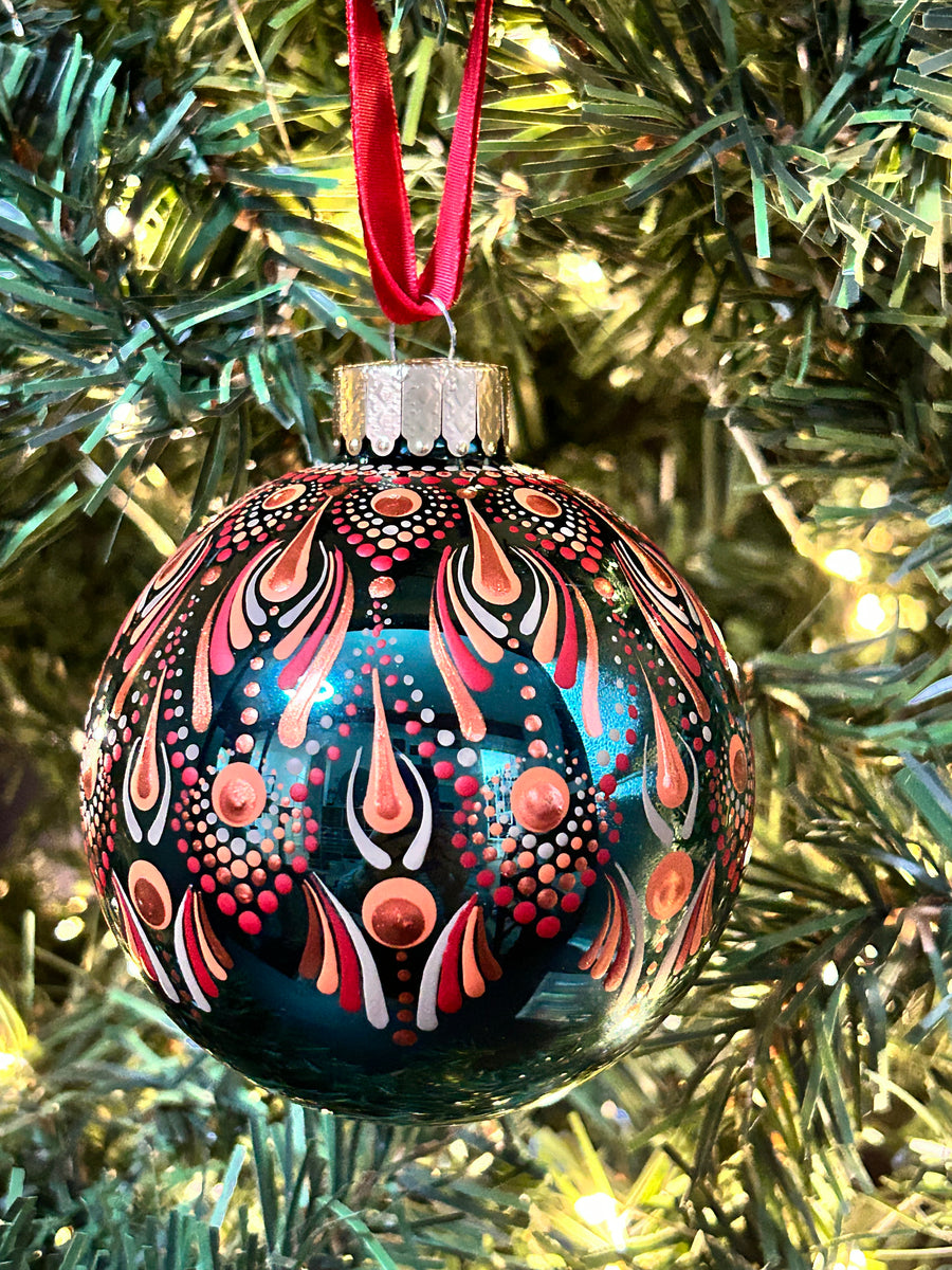 Hand-Painted Christmas Ball selling