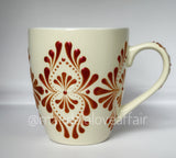 Hand Painted Dot Mandala Bliss Mug - 16 oz