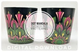 Dot Mandala Workshop Recording - Flower Pots