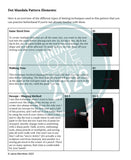 Dot Mandala Downloadable PDF Pattern - Paw Print Dot Mandala Ornaments, 3-Pattern Mini Bundle, "Chilly #3"