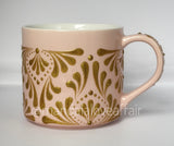 Hand Painted Dot Mandala Bliss Mug - 15 oz