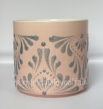 Hand Painted Dot Mandala Bliss Mug - 15 oz